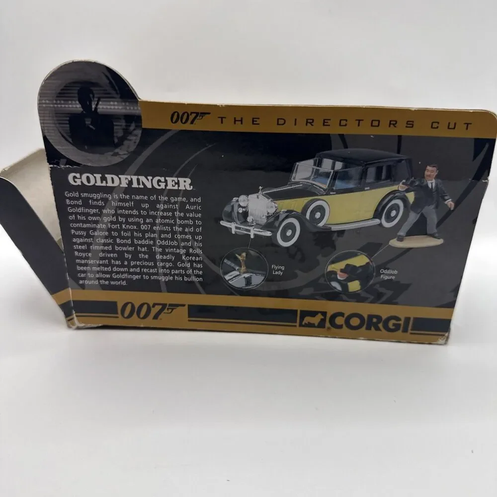 Corgi Rolls Royce III Sedance De Ville CC06803 1:36 Goldfinger 007 Diecast